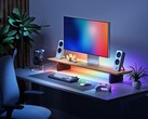 Der Nanoleaf Smart LED Monitorständer bietet RGB mit zwei Beleuchtungsmodi