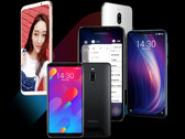 Meizu stellt Smartphones 16X, X8, V8 und V8 Pro vor.
