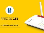 AVM FRITZ!Box 6850 5G und FRITZ!Box 6850 LTE erhalten mit FRITZ!OS 7.56 eine sinnvolle neue Funktion. (Bild: AVM)