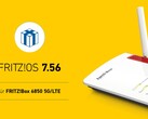 AVM FRITZ!Box 6850 5G und FRITZ!Box 6850 LTE erhalten mit FRITZ!OS 7.56 eine sinnvolle neue Funktion. (Bild: AVM)
