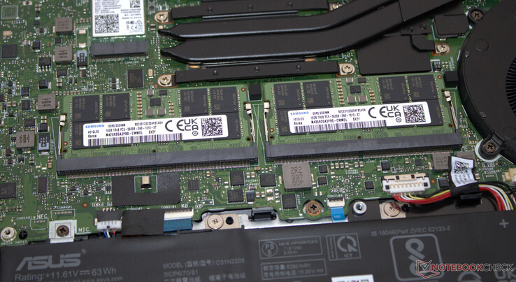 Der Arbeitsspeicher läuft im Dual-Channel-Modus.