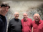 Beim Abendessen haben sich Bill Gates, Linus Torvalds, David Cutler und Mark Russinovich persönlich getroffen (Quelle: LinkedIn).
