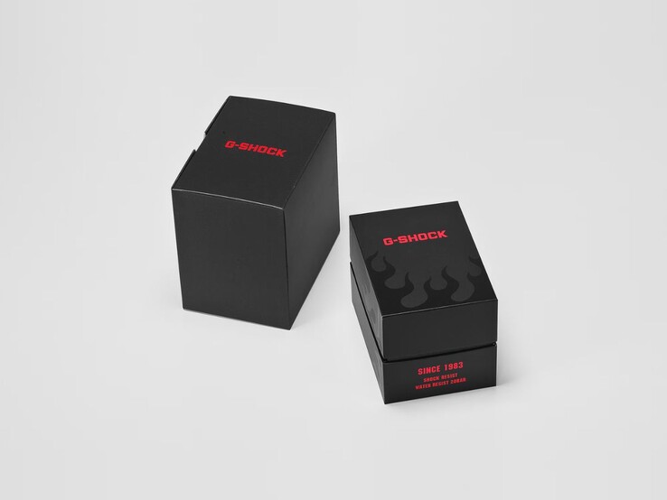 Casio's G-Shock Fire Package 2026-Uhrenverpackung.