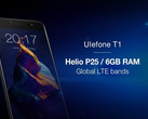 Ulefone wirbt beim T1 mit globalem LTE-Support, der Midranger soll im Juli veröffentlicht werden.