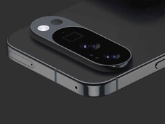 Google wird am Pixel 10 Pro offenbar kaum optisch sichtbare Neuheiten implementieren, wie erste Renderbilder auf CAD-Basis zeigen. (Bildquelle: Android Headlines)