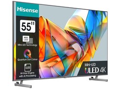 Zwei deutsche Elektronik-Händler haben den 55U6KQ Mini-LED-TV günstig im Angebot (Bild: Hisense)