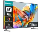 Zwei deutsche Elektronik-Händler haben den 55U6KQ Mini-LED-TV günstig im Angebot (Bild: Hisense)