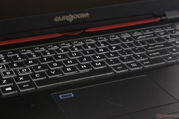 Tastenhub und Feedback sind vergleichbar mit der SteelSeries-Tastatur des GS63VR.