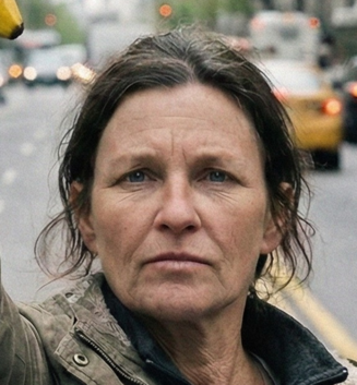 Unstimmiger Haaransatz