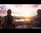 Ein Bild zeigt Senua und eine Umgebung aus Senua’s Saga: Hellblade II