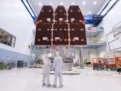 Das Nancy-Grace-Roman-Weltraumteleskop im Goddard Space Center (Bildquelle: Nasa)