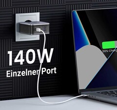 Das Ugreen Nexode 140W ist ein neues GaN-Ladegerät mit PD 3.1 und bis zu 140 Watt. (Bild: Amazon)