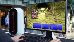 Fans sind nicht zufrieden mit dem Look der Final Fantasy Pixel Remaster. (Bild: Alienware / Square Enix, bearbeitet)