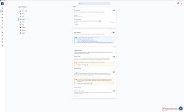 Einstellungen für Anwesenheitserkennung und Batterieladung