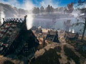 Stadt und Gebäude im Spiel "Frozenheim"