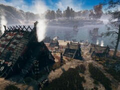 Stadt und Gebäude im Spiel