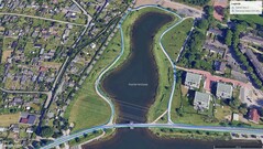 GNSS-Testfahrt: Seeumrundung