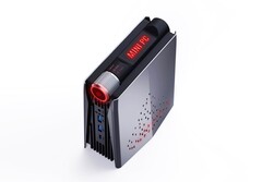 Der Chatreey AMR5 setzt auf ein Gehäuse, das am Schreibtisch nur minimalen Platz einnimmt. (Bild: Chatreey)