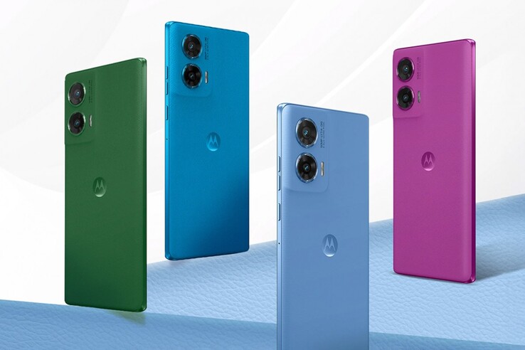 Das Moto G96 5G kommt in vier Farbausführungen auf den Markt (Bildquelle: Motorola)