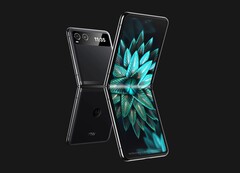 Neben dem Razr 2023 plant Motorola offenbar auch ein günstigeres Falt-Phone mit kleinerem Zweitdisplay. (Bild: @OnLeaks / MySmartPrice)