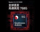 Die Xiaomi Redmi K30 5G Speed Edition basiert auf einem neuen Snapdragon 768-SoC von Qualcomm.