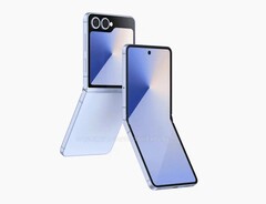 Das Samsung Galaxy Z Flip7 sieht seinem Vorgänger zum Verwechseln ähnlich. (Bildquelle: @Onleaks / Android Headlines)