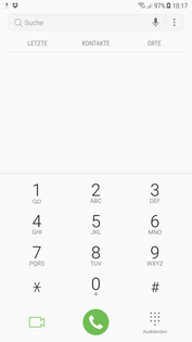 Samsung Galaxy J7 (2017): Telefon-App