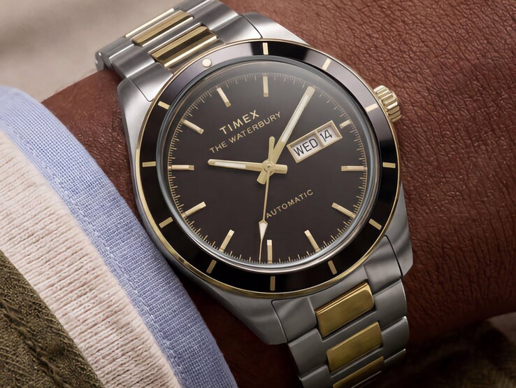 Timex Waterbury Heritage Automatic mit schwarzem Zifferblatt