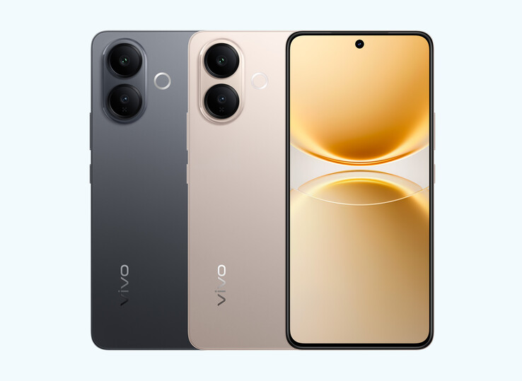 Das Vivo V70 Lite kommt in Gold und Schwarz