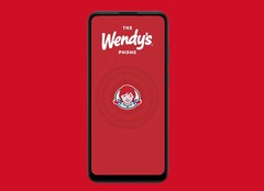 Das Wendy&#039;s Phone fällt vor allem duch sein Branding auf, technisch gibt es keine Innovationen. (Bild: Wendy&#039;s)