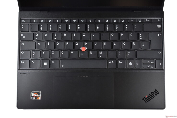 ThinkPad Z13: Tastatur & Touchpad
