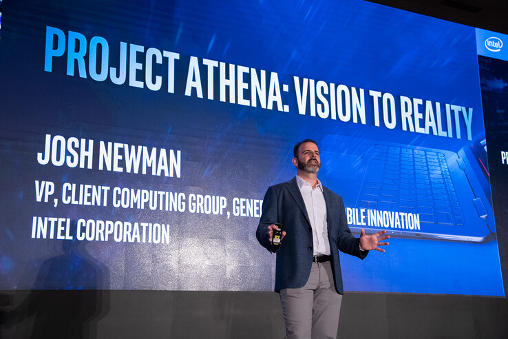 2019-Taiwan: Intel-VP Josh Newman stellt Project Athena vor