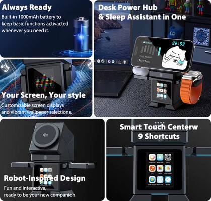 Ein Display ist integriert (Bildquelle: Mythos Design)