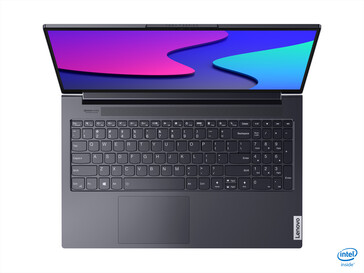 Lenovo Yoga Slim 7 (15 Zoll, Intel mit GeForce GTX): Breitere Tastatur mit Nummernblock