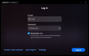 Neben Steam muss man sich dann auch noch bei Ubisoft anmelden