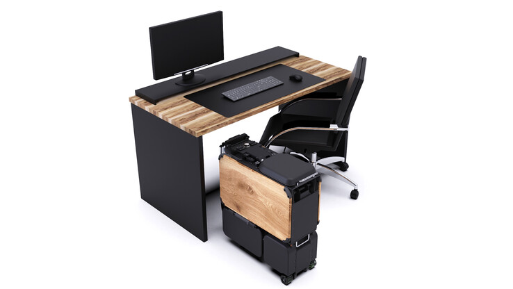 Das Zweirad dürte sich auch zum Pendeln eignen - und am Arbeitsplatz verstauen lassen