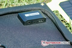 ... in der sich die Ladestation befindet.