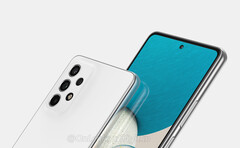 Das Samsung Galaxy A53 sieht seinem Vorgänger fast zum Verwechseln ähnlich. (Bild: Digit / @OnLeaks