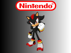 Shadow the Hedgehog unter dem Nintendo-Logo (Bildquelle: Sega, Nintendo of America mit Bearbeitungen)