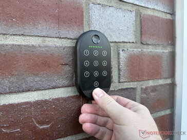 Yale Smart Keypad 2 - Fingerprint im Einsatz