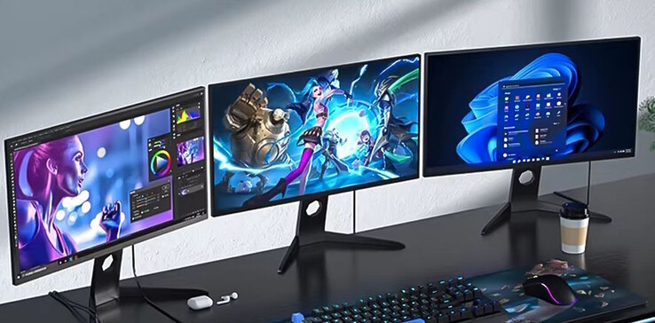 Drei Bildschirme können gleichzeitig mit hochauflösendem Bildmaterial versorgt werden (Bildquelle: Kingnovy)