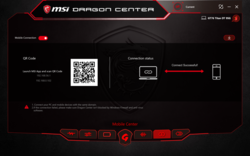 MSI Dragon Center Mobile Center