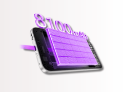 Das Honor 600S 5G verfügt über einen 8.100-mAh-Akku.