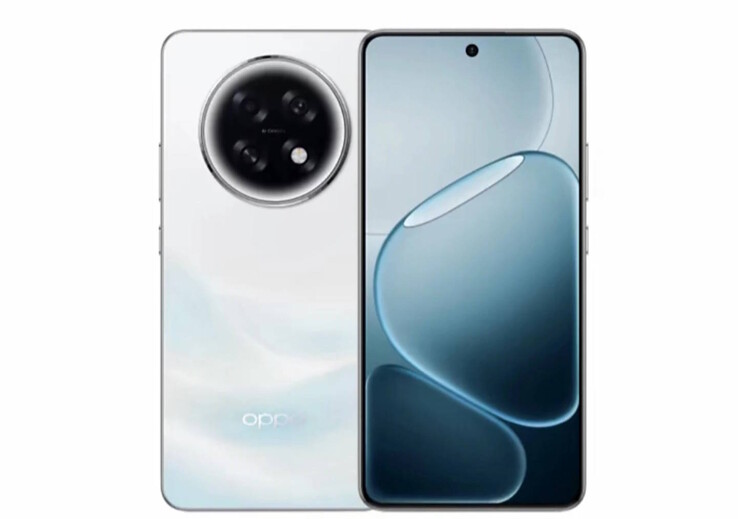 Die weiße Farbversion bietet eine auffällige Rückseite (Bildquelle: Oppo)