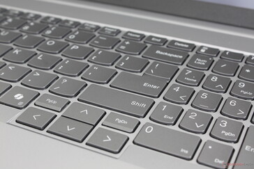 NumPad und Pfeiltasten sind kleiner und enger als die QWERTZ-Tasten