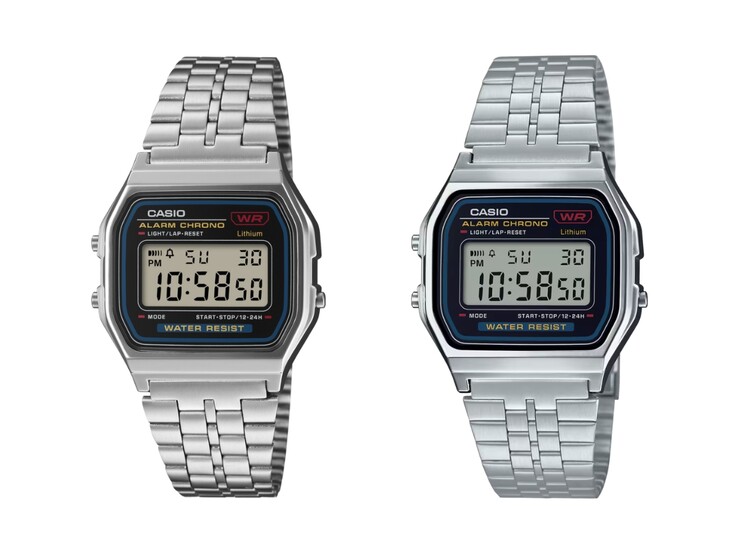 Die Casio Vintage A159WE-1 (links) und A159WA-N1 (rechts)