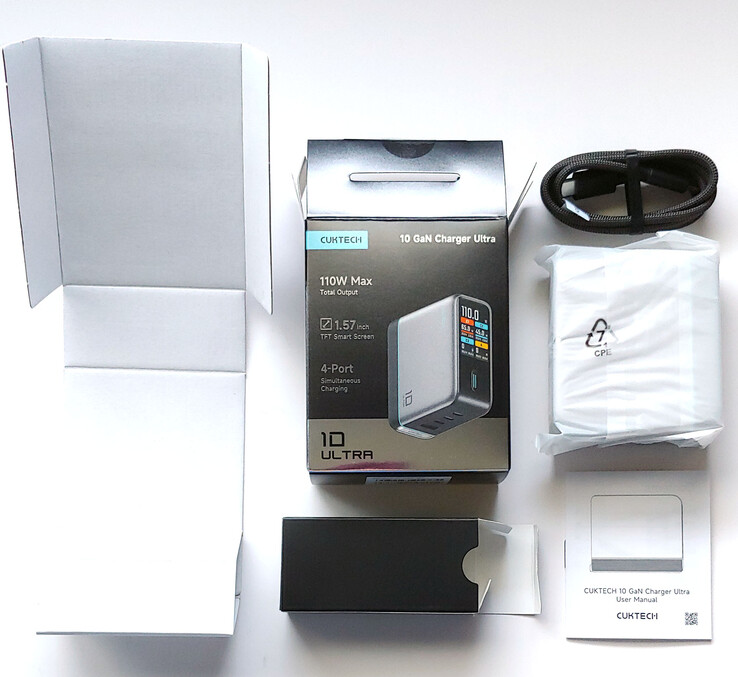 Inhalt der Schachtel.