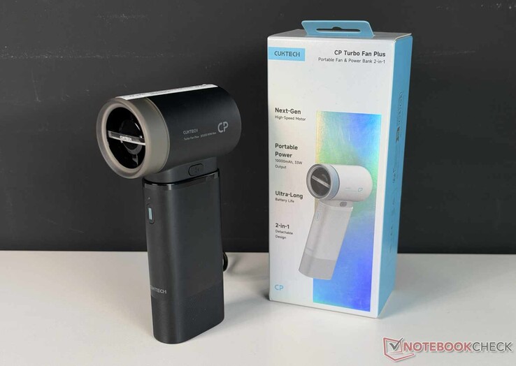 Powerbank und Handventilator in einem: Cuktech CP Turbo Fan Plus im Test