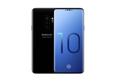 Nur ein Konzeptbild des Galaxy S10 von Ben Geskin, doch auch der Samsung-Boss deutet auf Designänderungen.