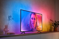 Mit dem Philips Hue Play Gradient Lightstrip lässt sich Ambilight bei Fernsehern anderer Hersteller nachrüsten. (Bild: Signify / Philips)